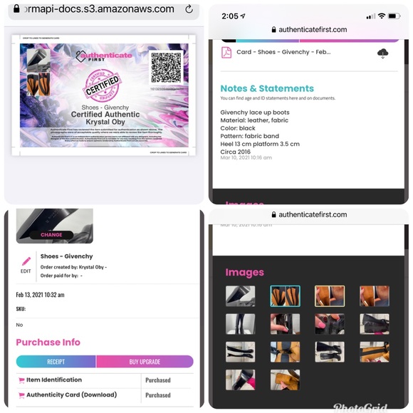 GIVENCHY | Black Leather Lace up Knee High Boots - Picture 3 of 16